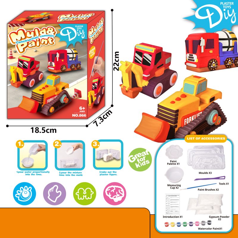 kreativni set građevinske mašine