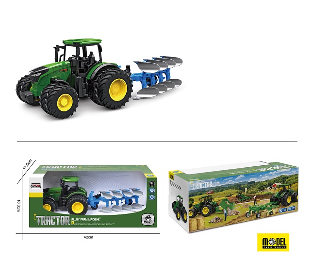 Traktor sa plugom