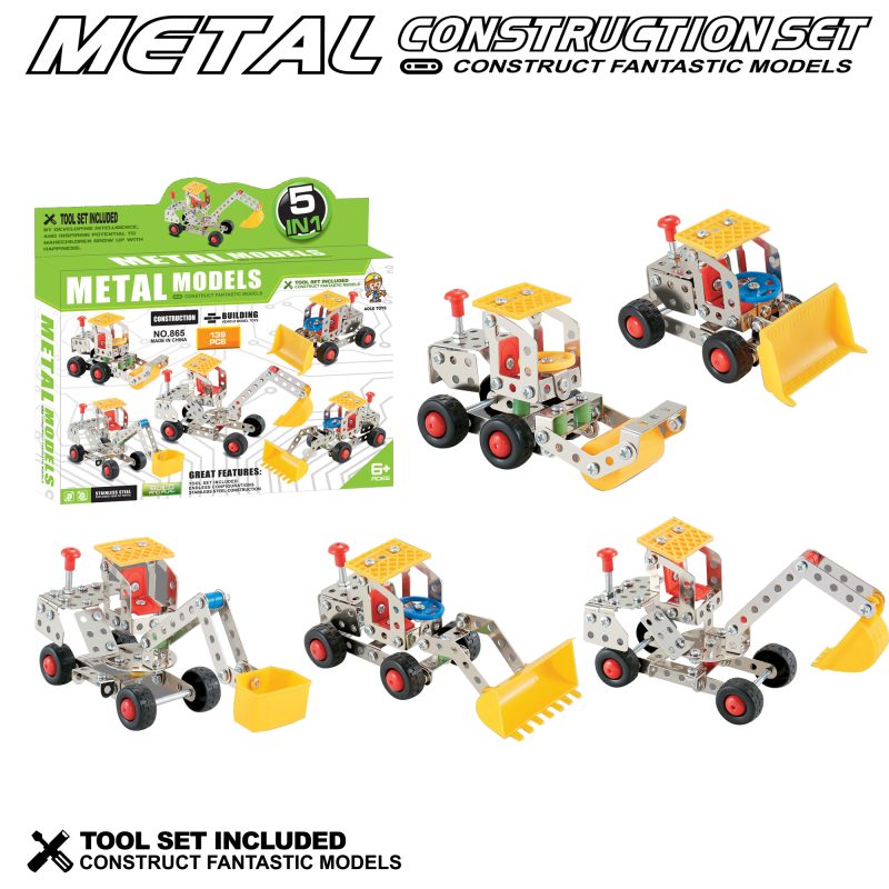 Metalni konstruktor set 5 u 1